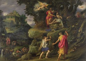 Izsák feláldozása, 1601